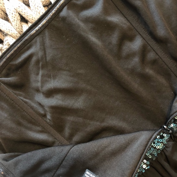 Sequined strapless high low - Picture 8 of 8